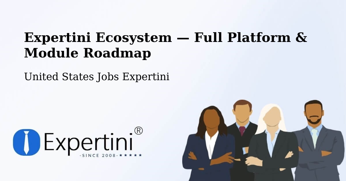 Expertini Ecosystem — Full Platform & Module Roadmap – Madrid
